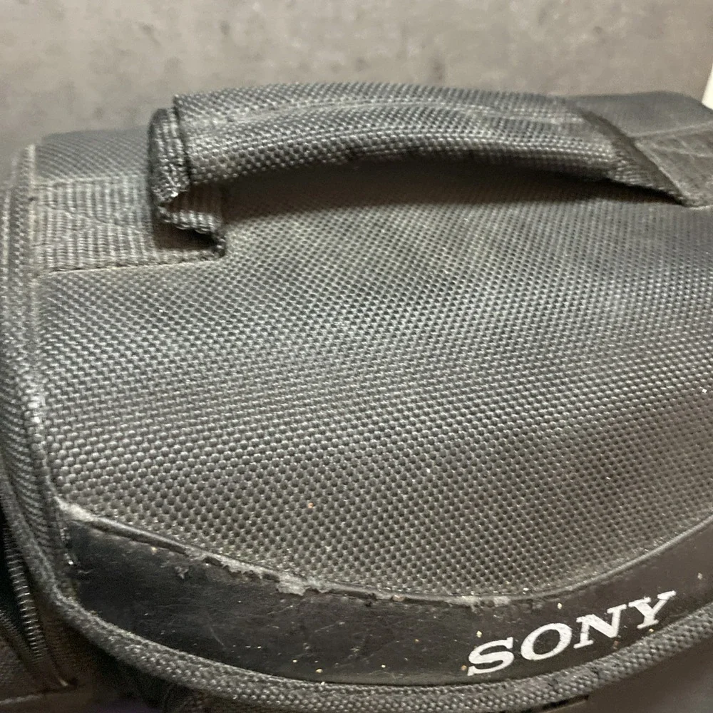 Sony Camera Camcorders Bag Genuine OEM Black Case for Sony Handycam D3